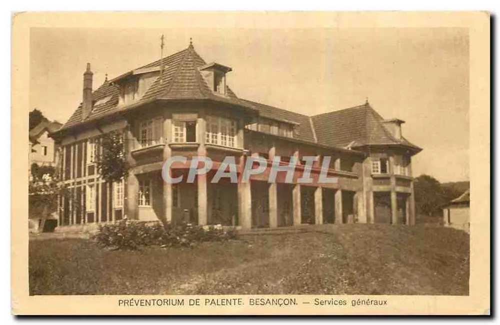 Préventorium de Palente — Serviços gerais — Besançon - Frente