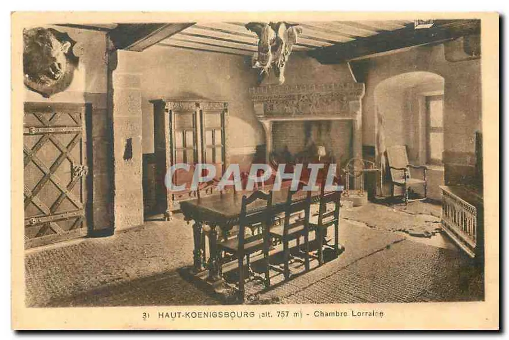 Haut-Koenigsbourg (alt. 757 m) - Quarto Lorraine - Frente