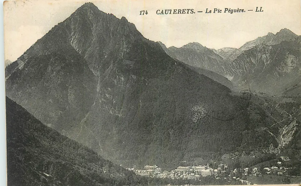 Cauierets — O Pic Péguère — LL 174 - Frente