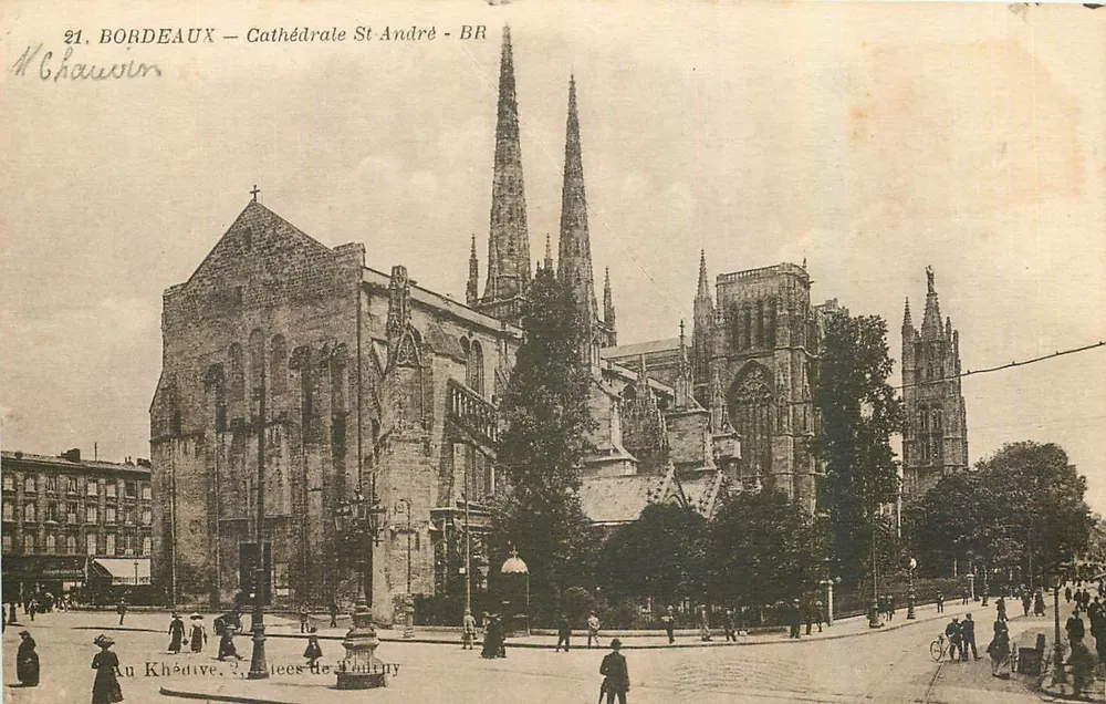 Bordeaux — Catedral de São André — N. Chauvin - Frente