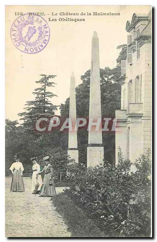 Rueil - Le Château de la Malmaison - Les Obélisques - Recto