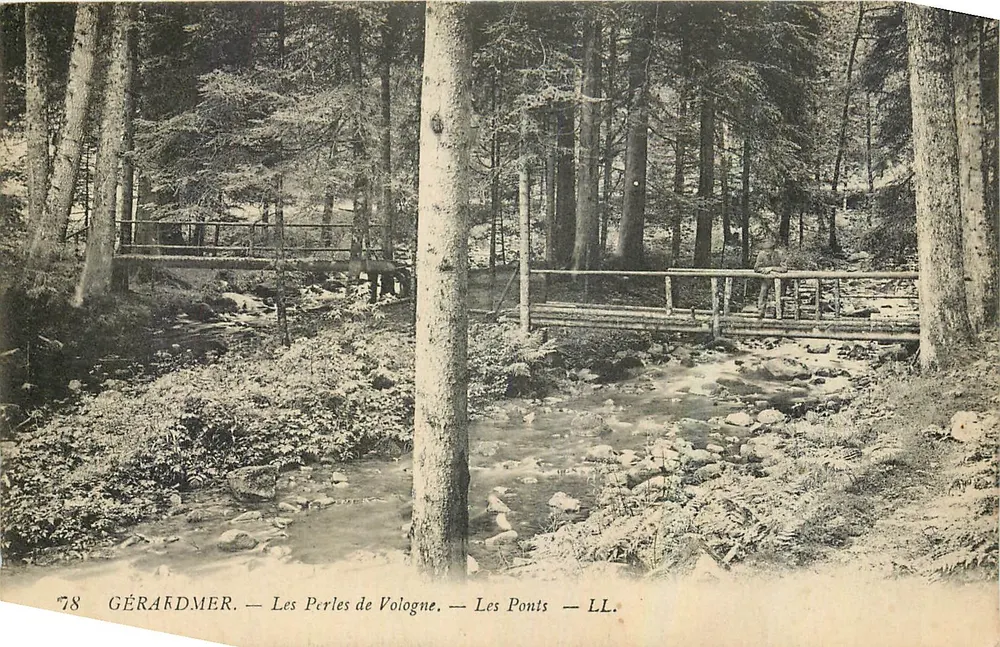 GÉRARDMER — As Pérolas do Vologne — Os Pontes — LL. — N°78 - Frente