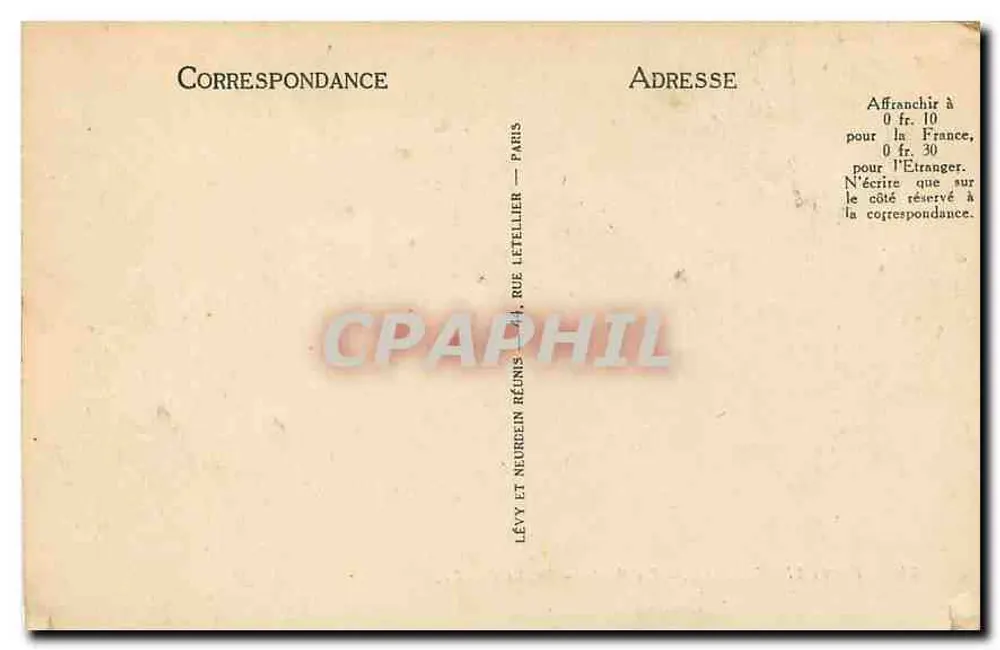 Fontainebleau - La Forêt - Rochers — LL, n°418 - Verso
