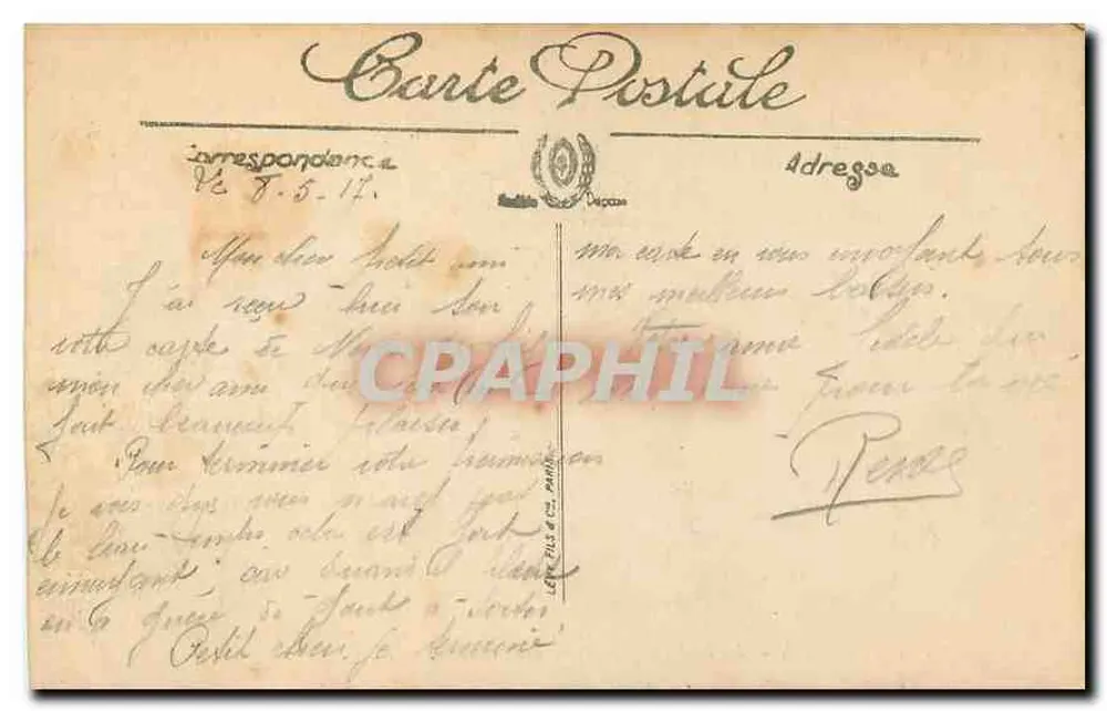 Fontainebleau — La Forêt — La Mare de Franchard — N.G. — n°133 - Verso