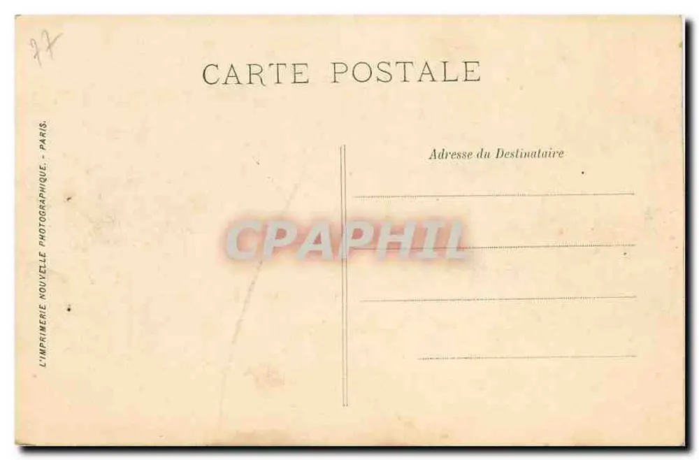 Floresta de Fontainebleau — A Lagoa dos Pombos — L.I. — n°223 - Verso