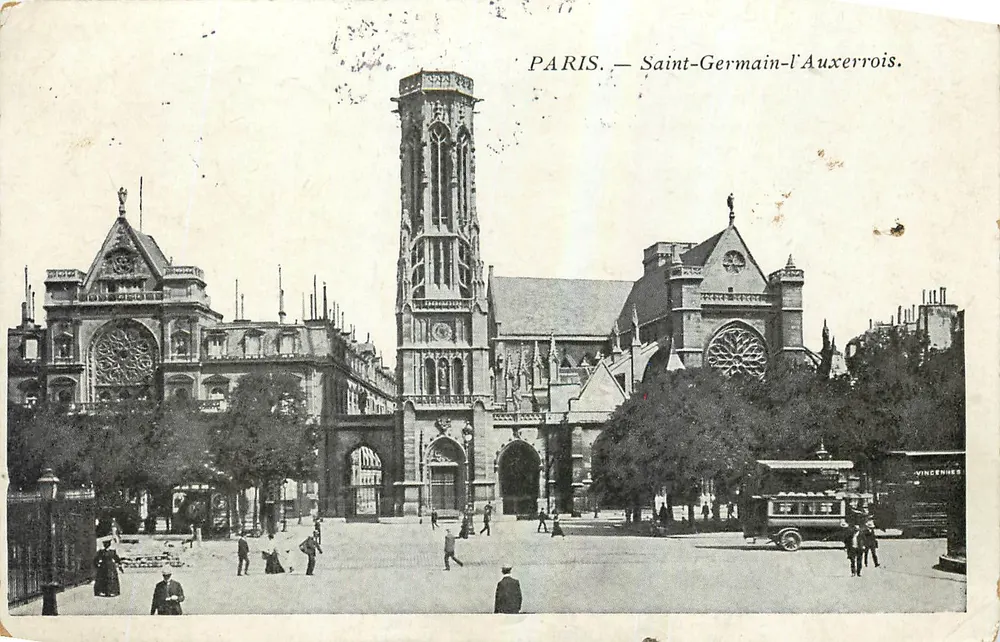 Paris — Saint-Germain-l'Auxerrois — Vincennes - Frente