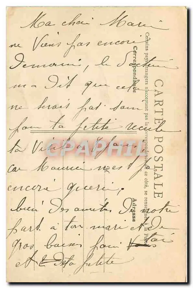 Jardim do Trocadéro — Paris — B. F. Paris, n° 187 - Verso
