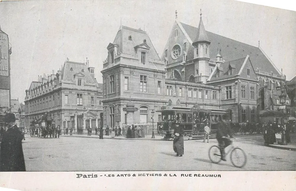 Paris - Les Arts & Métiers & la Rue Réaumur — éditeur non visible - Recto