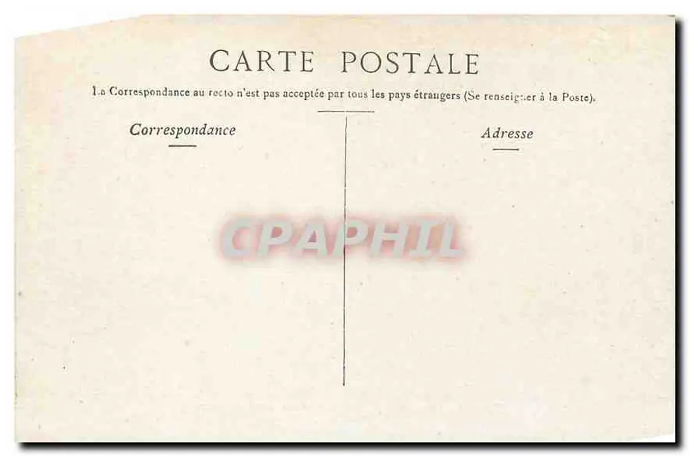 Paris - Les Arts & Métiers & la Rue Réaumur — éditeur non visible - Verso