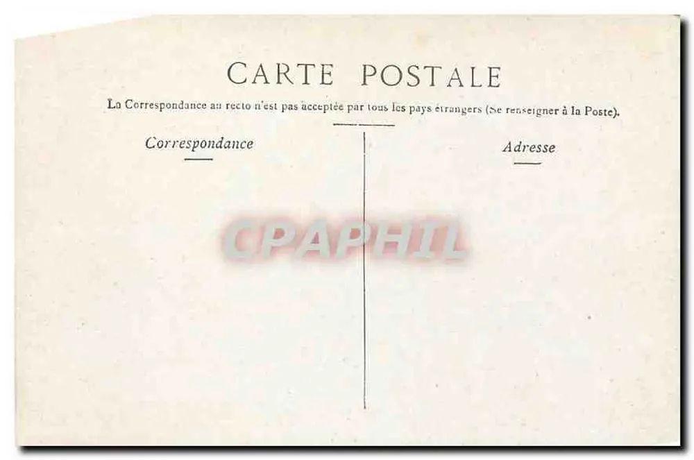 Paris - Sainte-Chapelle au Palais de Justice — éditeur non visible - Verso
