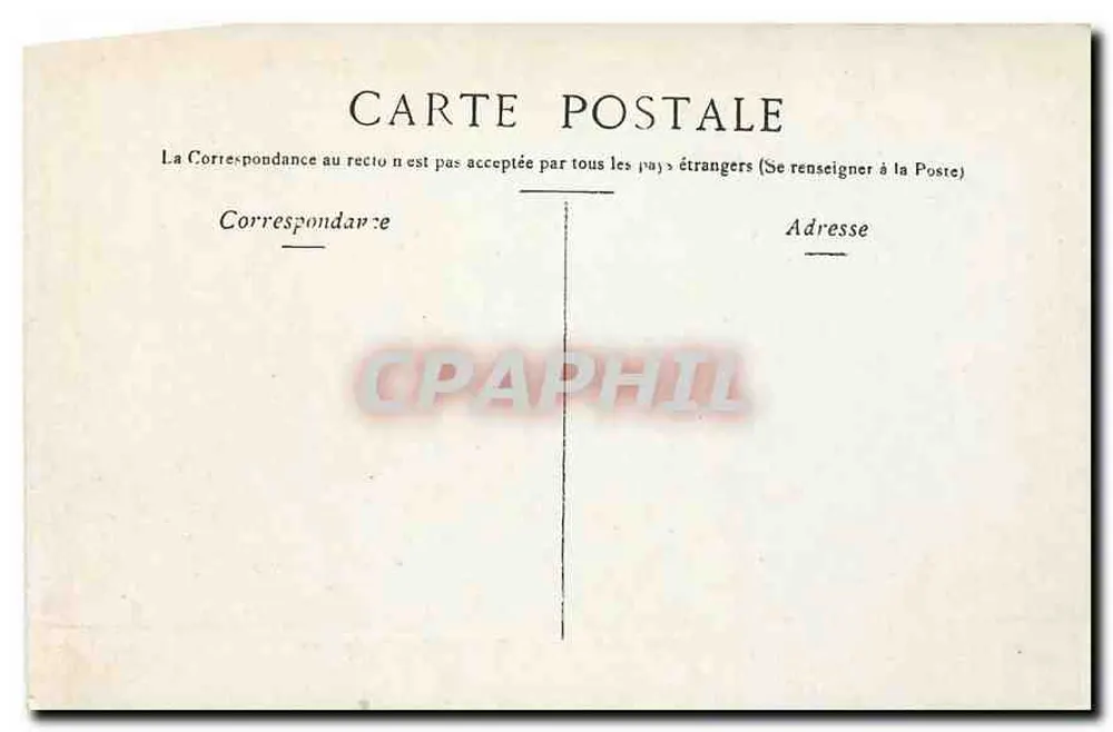 Paris — Der Pont d'Arcole & das Rathaus — Verlag nicht sichtbar - Rückseite