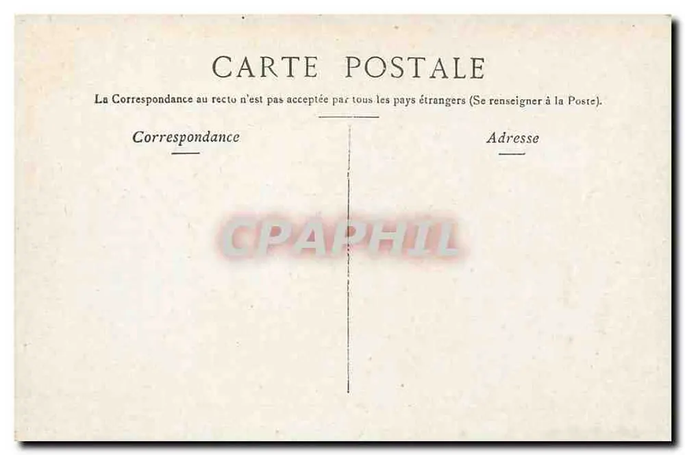 Paris - Les Tuileries & La Terrasse de l'Orangerie — éditeur non identifié, n° de série non visible - Verso