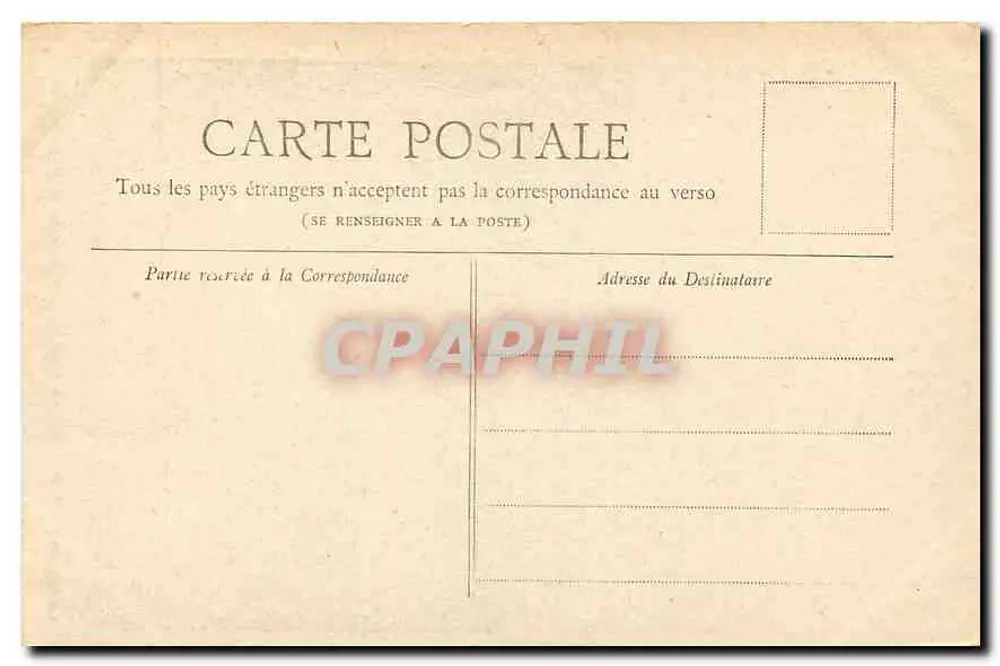 Praça da República — Paris — Coleção Petit Journal - Verso