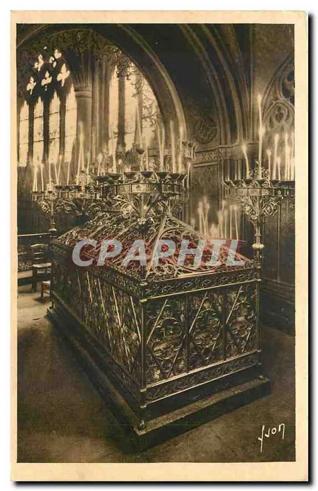 Sarkophag der Heiligen Geneviève — Kirche Saint-Etienne-du-Mont — Sonderausgabe Ammann - Vorderseite