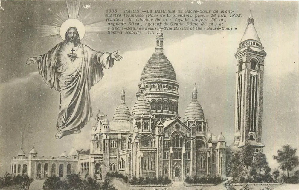 Paris — La Basilique du Sacré-Cœur de Montmartre — LL - Recto