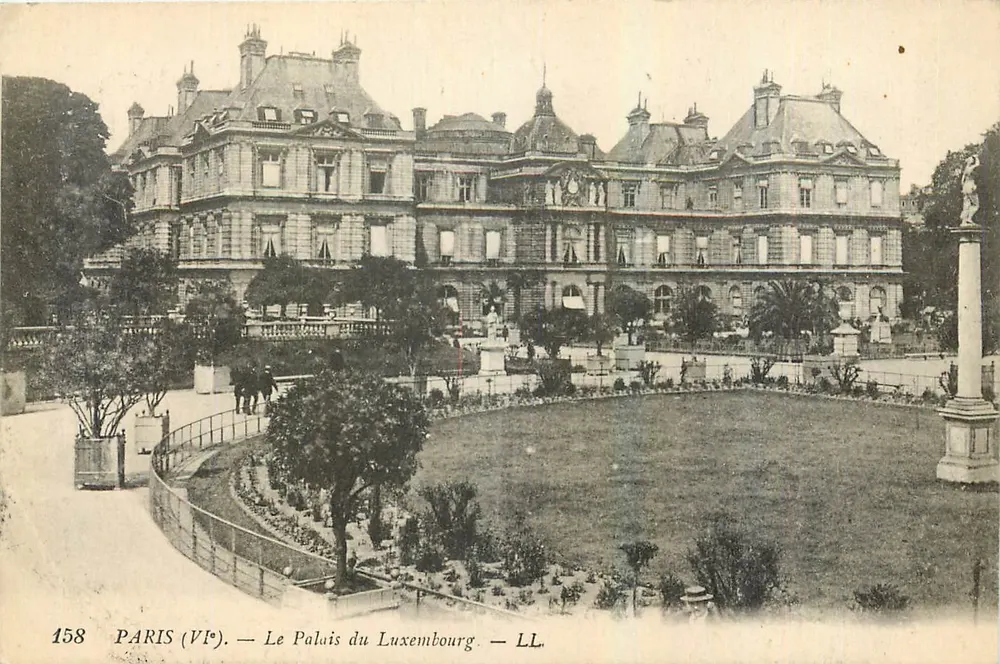 PARIS (VIe) — O Palácio do Luxemburgo — LL. — N° 158 - Frente