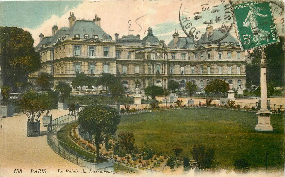 PARIS — O Palácio do Luxembourg — LL. — n° 158 - Frente