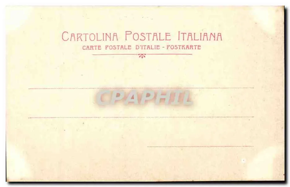 Genova - Panorama von Villa Rosazza — Fotocromo - Milano, n° 1806 - Rückseite