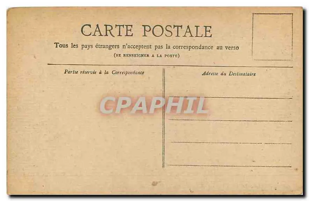 Paris — Saint-Germain l'Auxerrois — Coleção Petit Journal - Verso
