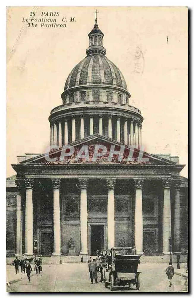 Paryż — Panthéon — C.M. n°58 - Awers