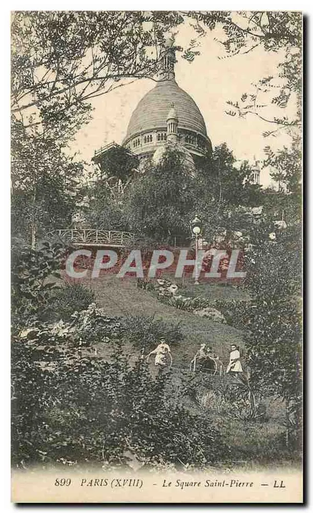 Paris (XVIII) - O Square Saint-Pierre — n° 899 - Frente