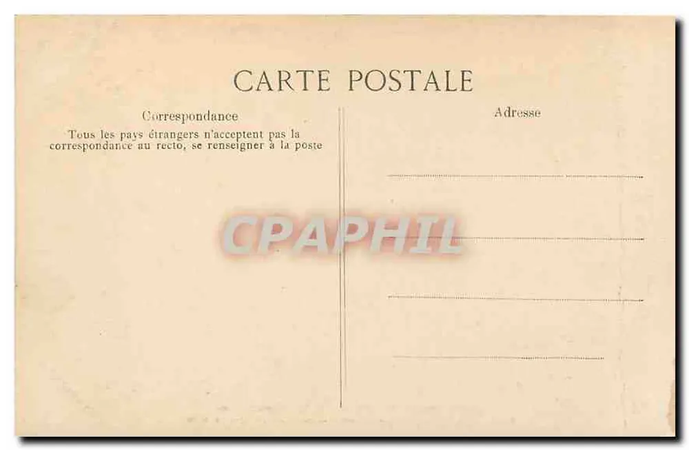 Paris — Place de la République — Estátua da República por Morice — Altura 21m, erguida em 1883 - Verso