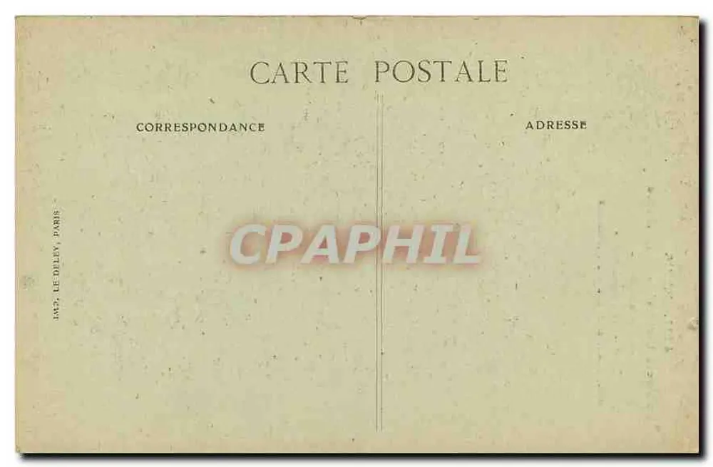 Der Sacré-Cœur und der Montmartre-Funicular — 4331. PARIS — Verlag Le Delev, Paris - Rückseite