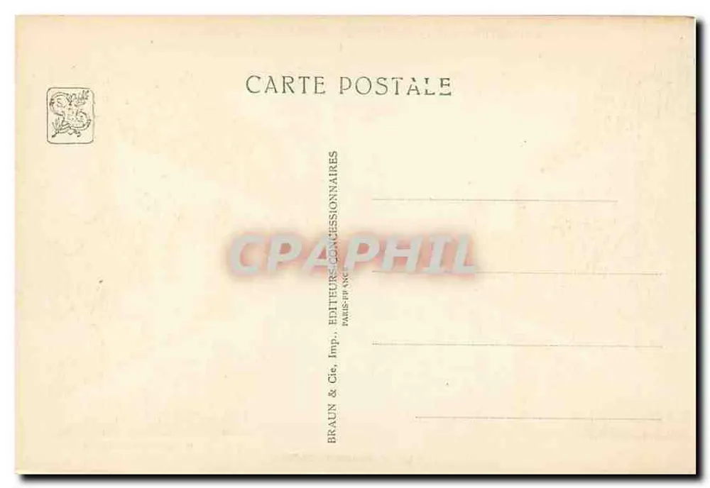 Algerien — Pavillon Küste Algeriens — Internationale Kolonialausstellung — Paris 1931 - Rückseite