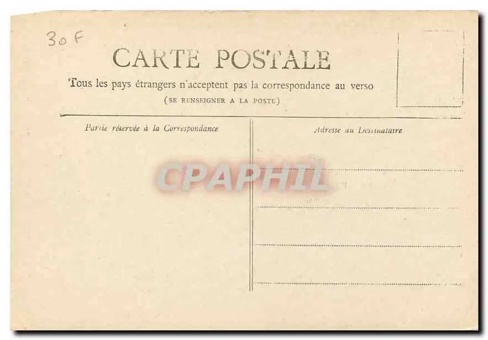 Paris — A Igreja da Trindade — Coleção Petit Journal - Verso