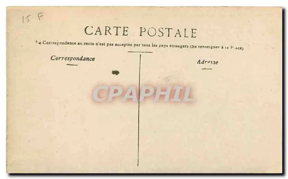 Paris — Theater des Vaudeville und Boulevard des Italiens - Rückseite
