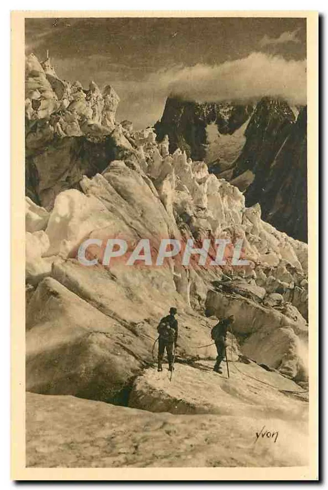 Glacier du Géant — Massif du Mont Blanc — Éditions d'Art YVON - Vorderseite
