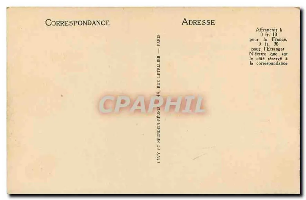 Paris - L'Institut — LL - Verso