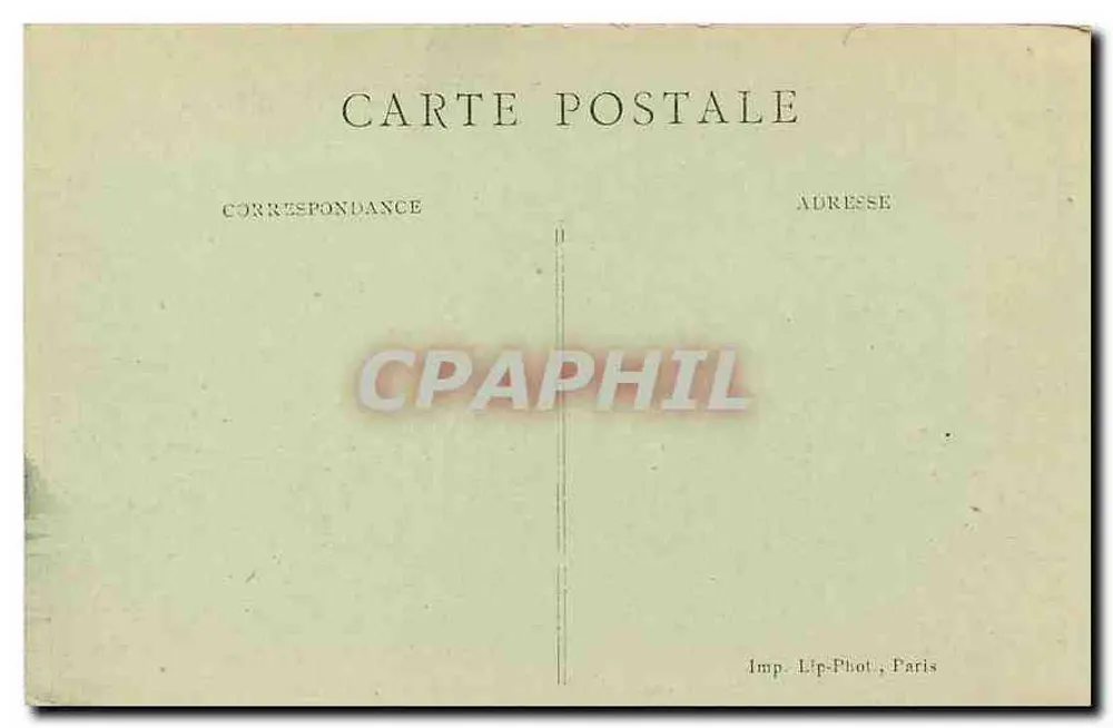 Parijs — Het Grote Paleis — LIP — The Great Palace - Achterkant