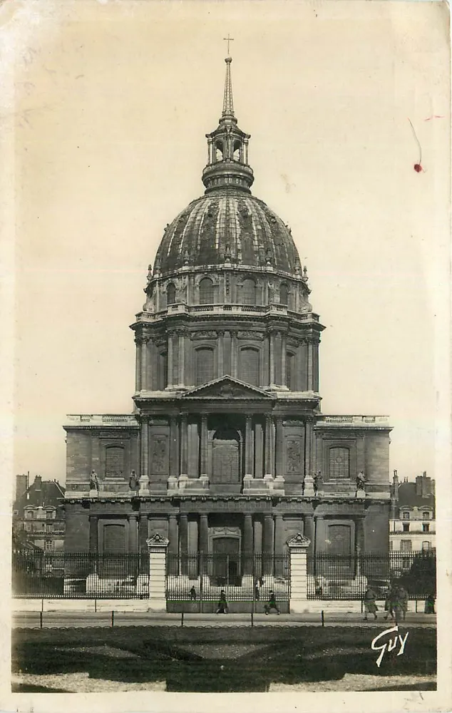 Église des Invalides — Paris — Éditeur Guy - Recto