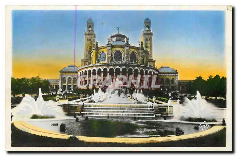 Le Trocadéro — Paris — éditeur A. Leconte - Recto