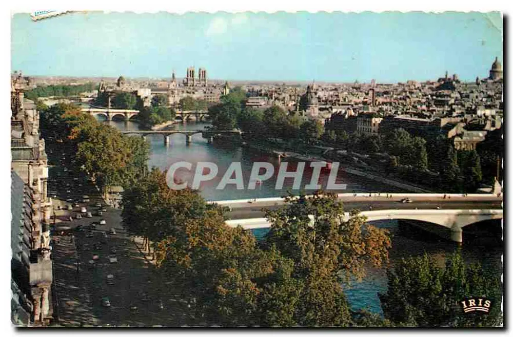 Paris - Os sete Pontes — Éditions Méxichrome, n° 347 - Frente