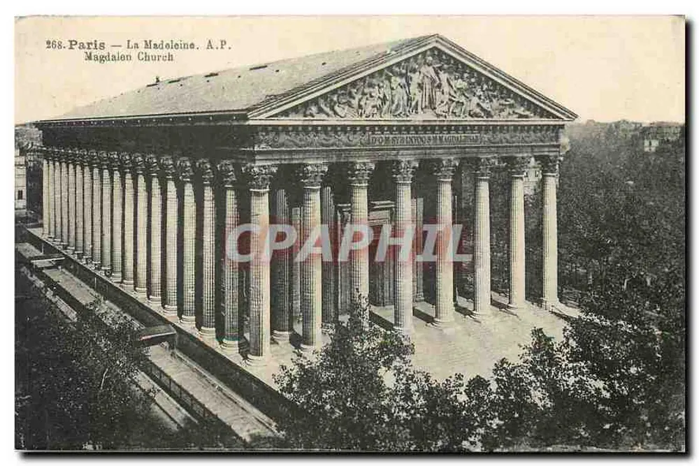 Parigi — La Madeleine — A.P. (n°268) - Recto