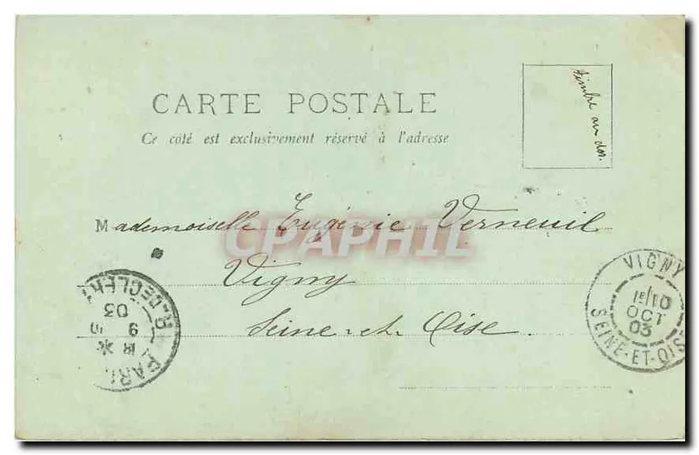 Paris — Torre Saint-Jacques — LL. n° 112 - Verso