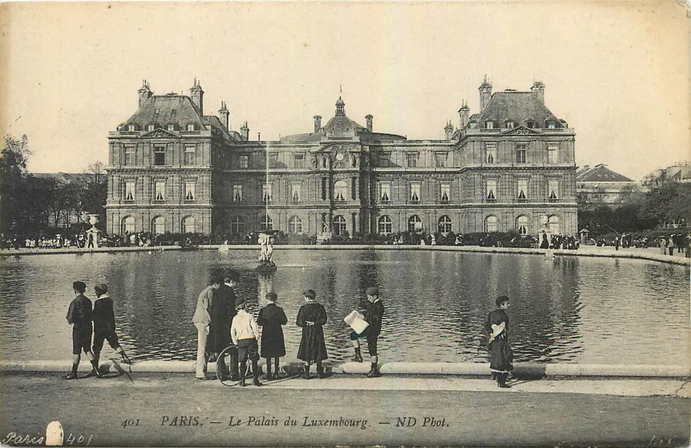Paris — Le Palais du Luxembourg — ND Pbot. - Recto