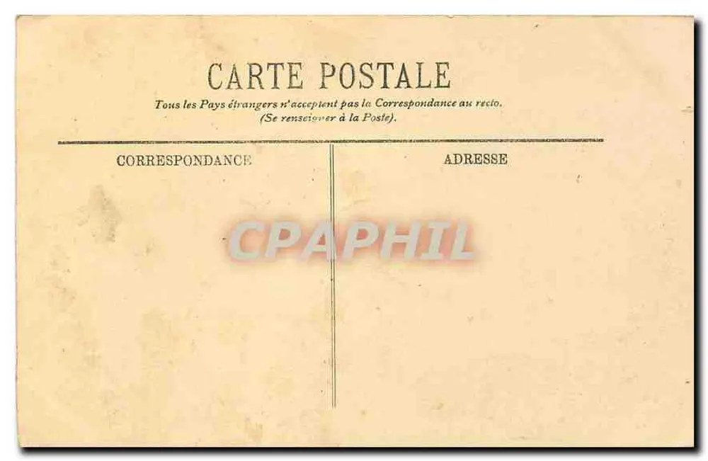 Paris — A Praça da Concórdia — LL. n°22 - Verso