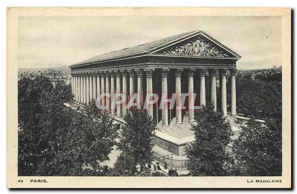 Paris — A Madeleine — n°45 - Frente