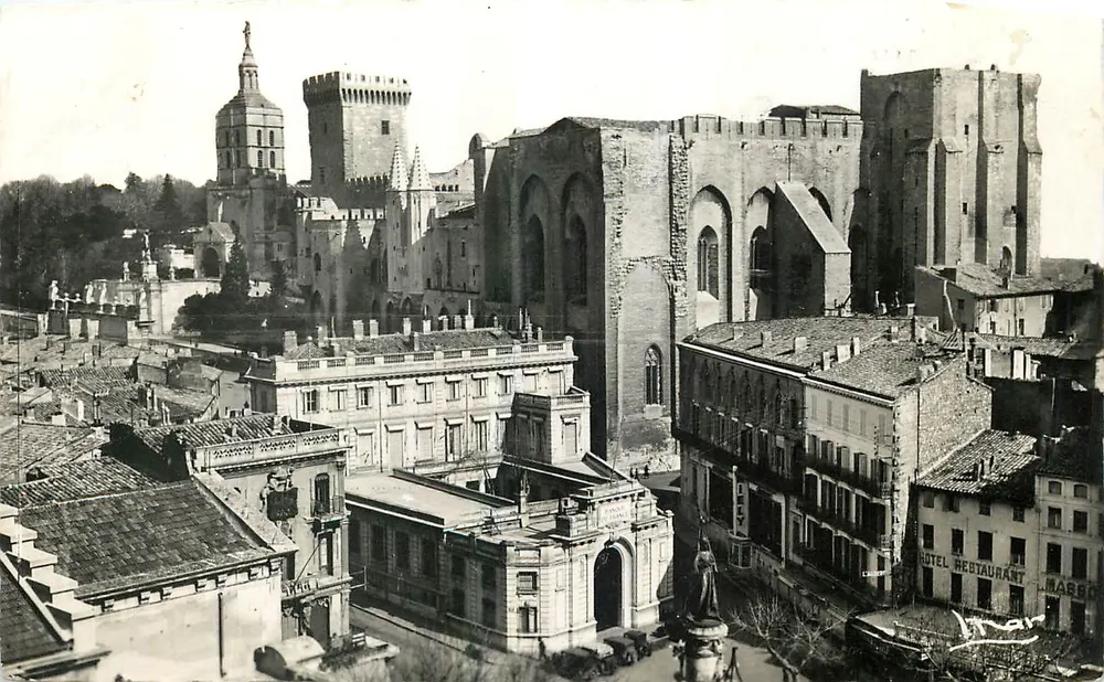 Palácio dos Papas — Avignon — Edições Gargantua - Frente