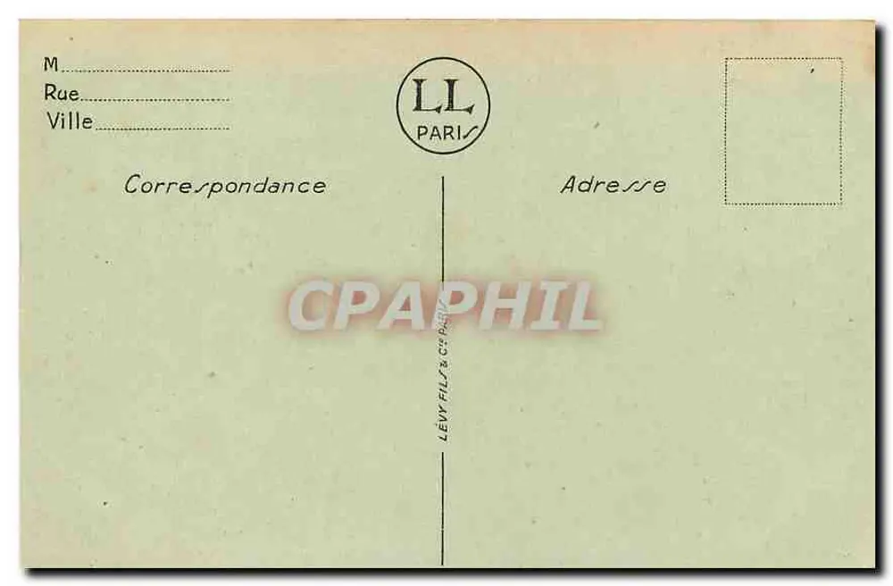 Avignon — Palast der Päpste. Galerie im Hof — LL - Rückseite