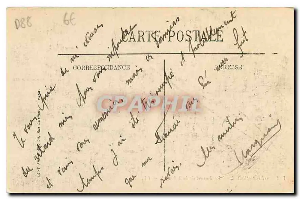 Gérardmer — O túnel da Schlucht — LL. — N° 152 - Verso
