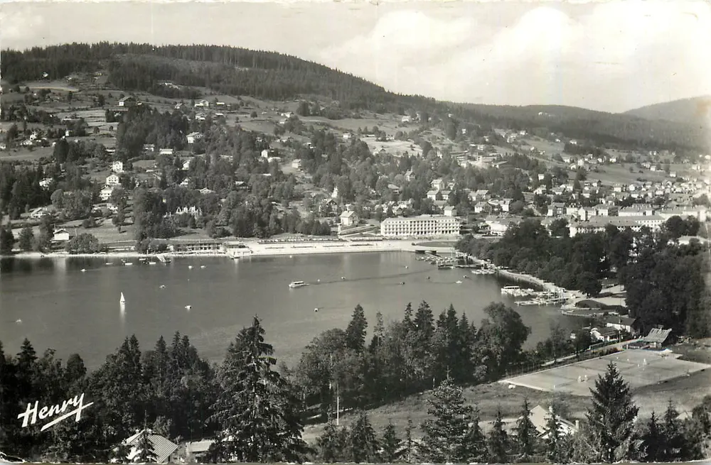 Gérardmer — Part of the Lake — Éditions Henry, n° 591 - Front