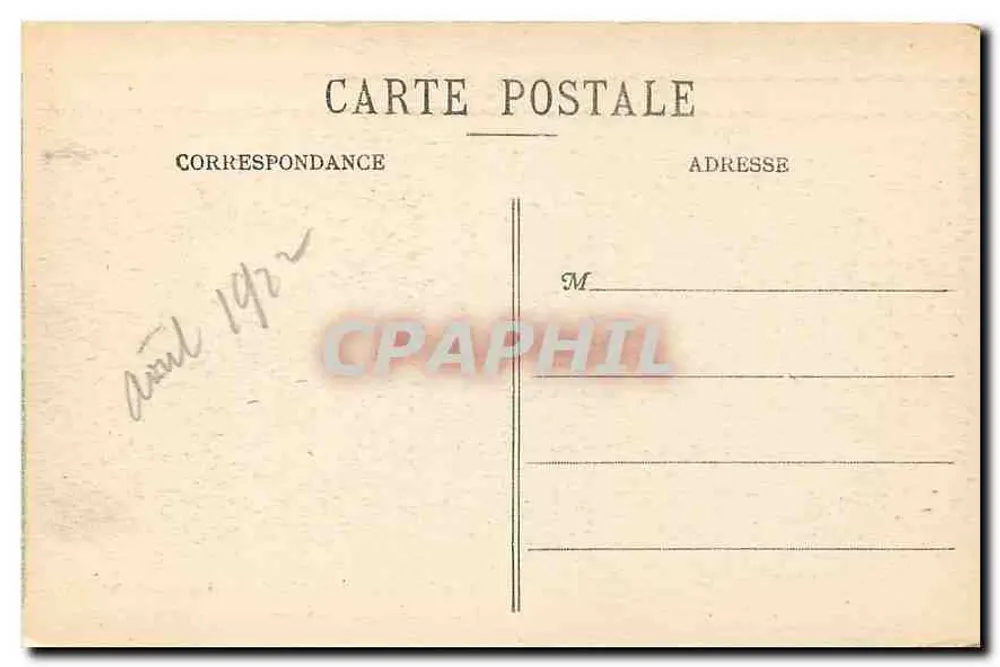 Gérardmer — A Vale dos Lagos — Editor A. Largeron, n°31 - Verso