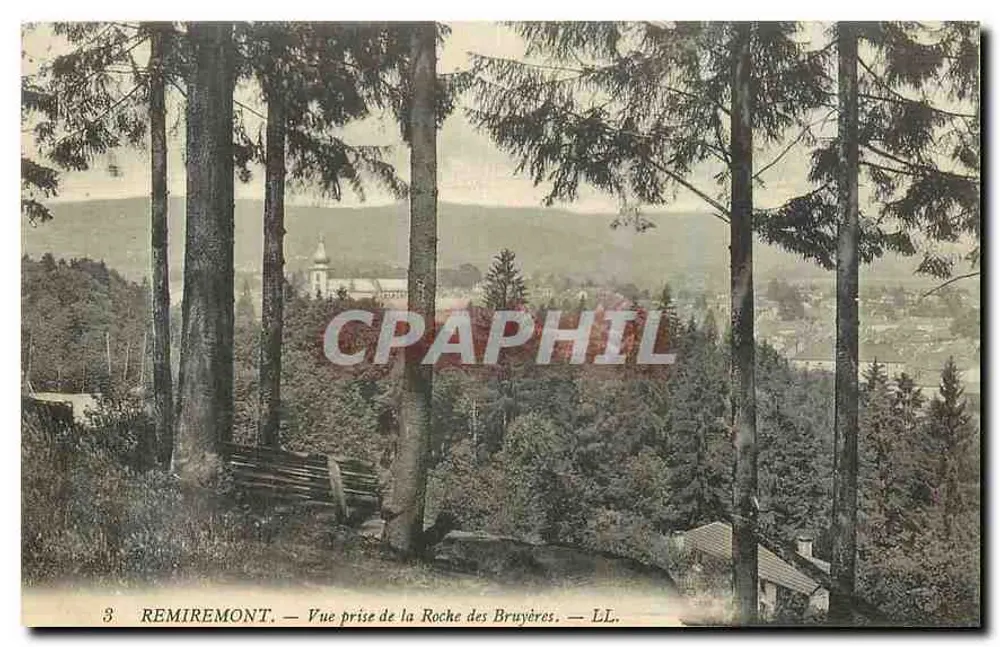 Remiremont — Ansicht vom Roche des Bruyères — LL. - Vorderseite