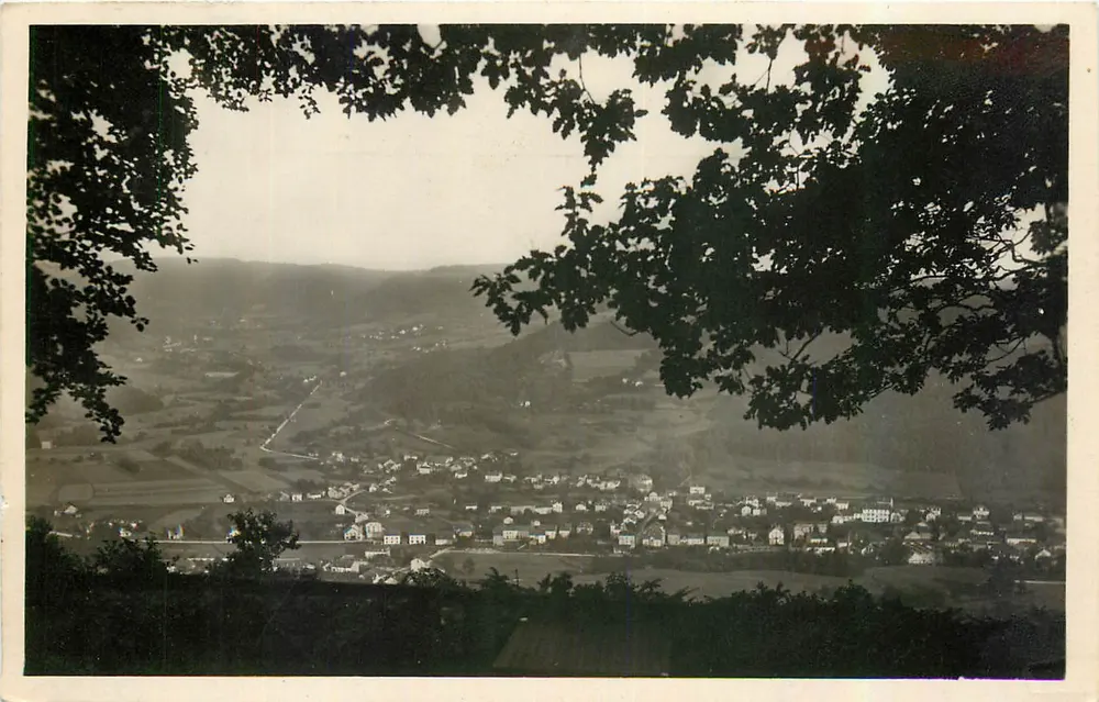 Aussicht von der Terrasse der Feuillée Nouvelle — 15.190 C. VAL D'AJOL — Edition « La Cagogne » - Vorderseite