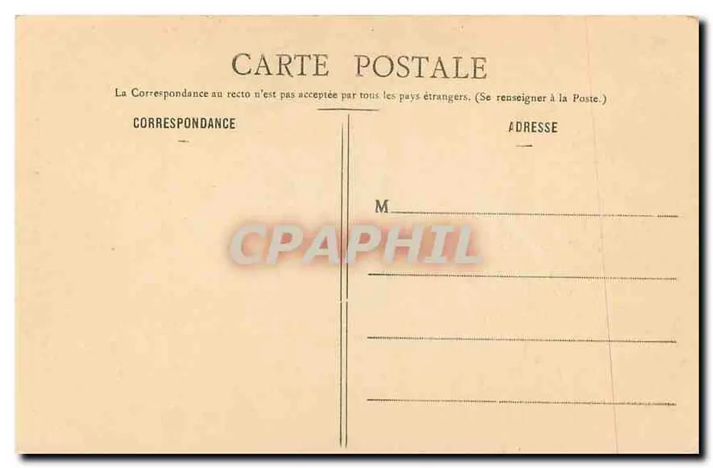 Balloon of Alsace - Jump of the Cuvotte — Edition Emile Marlin, Belfort - Back