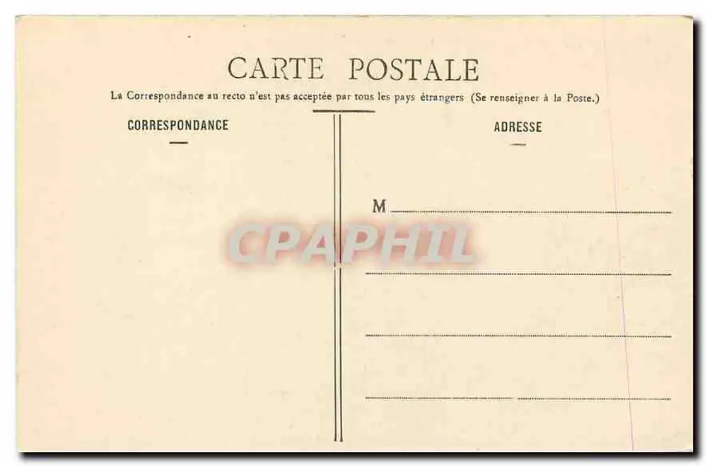 Ballon d'Alsace - El Salto de la Trucha - Edición Emile Marlin, Belfort - Reverso